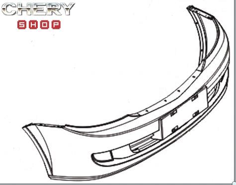 Бампер передний BREEZ (седан) L2803011